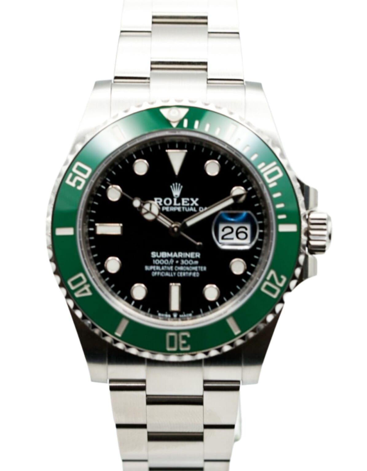 Rolex Submariner Date 41mm 126610LV Stainless Steel Green Bezel