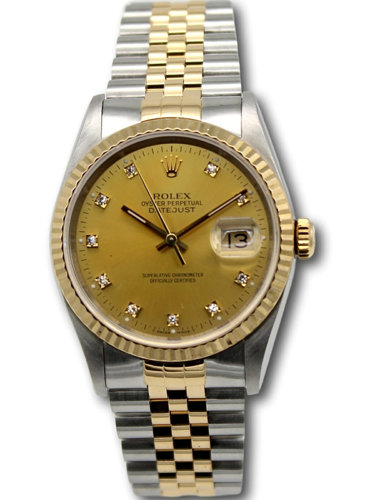 datejust 36 two tone