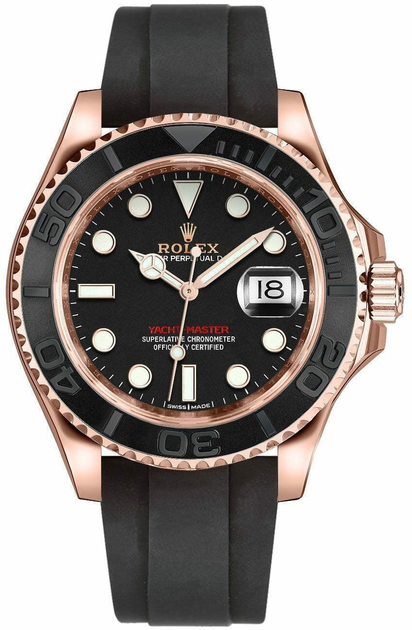 rolex yachtmaster 1 rose gold