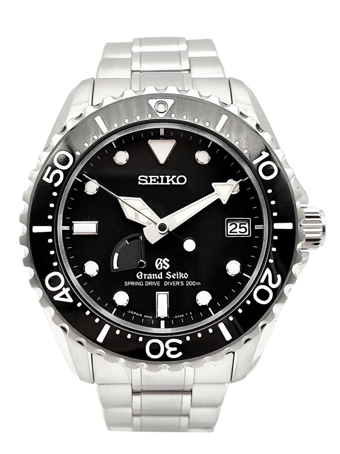 Grand Seiko SBGA029 Spring Drive Diver - Stainless Steel - 44mm - Luxury  Watches | Buy Genuine Brands Rolex Omega IWC | Zaeger