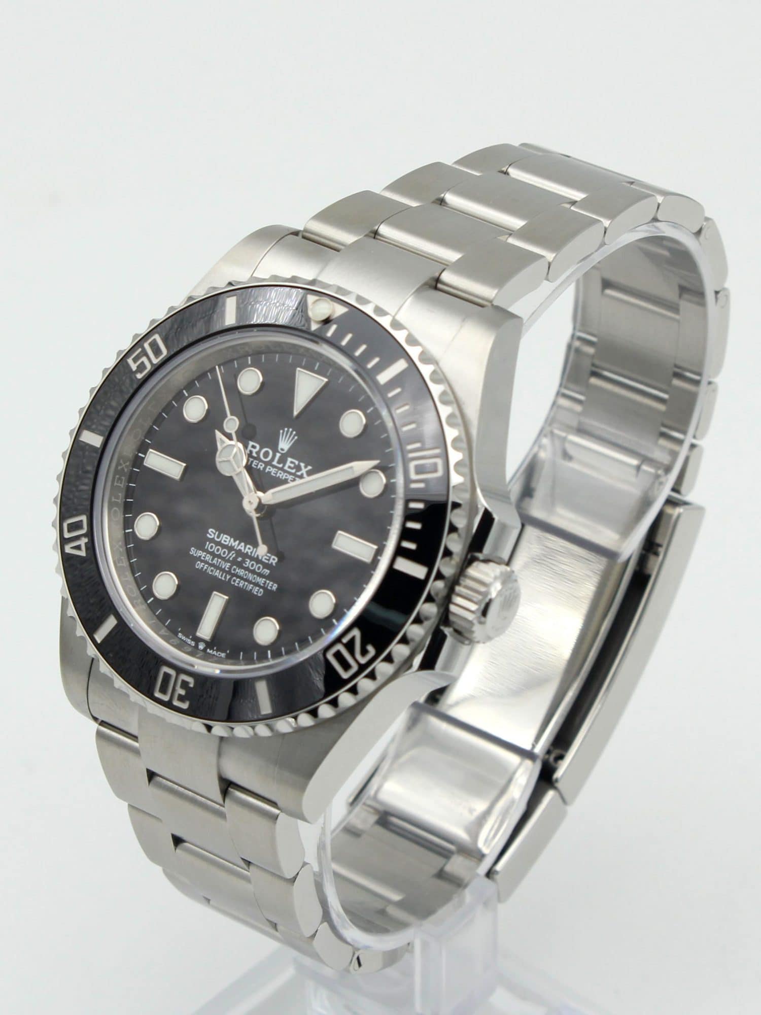 Rolex Submariner 41mm "No Date" Stainless Steel Black Dial Model 124060