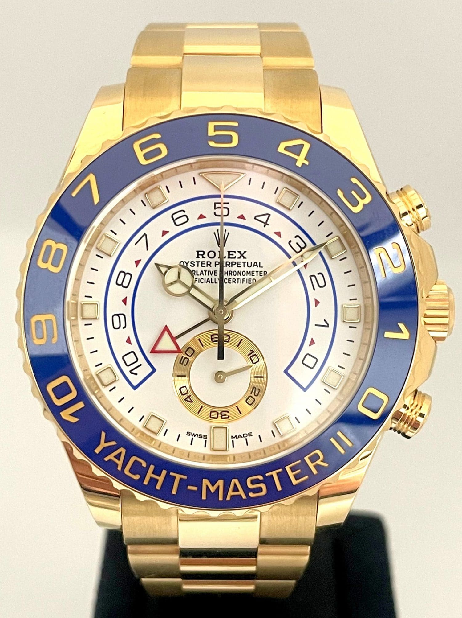 Rolex - 116688 - Yachtmaster II - Yellow Gold - White Dial 44mm - 2020 ...