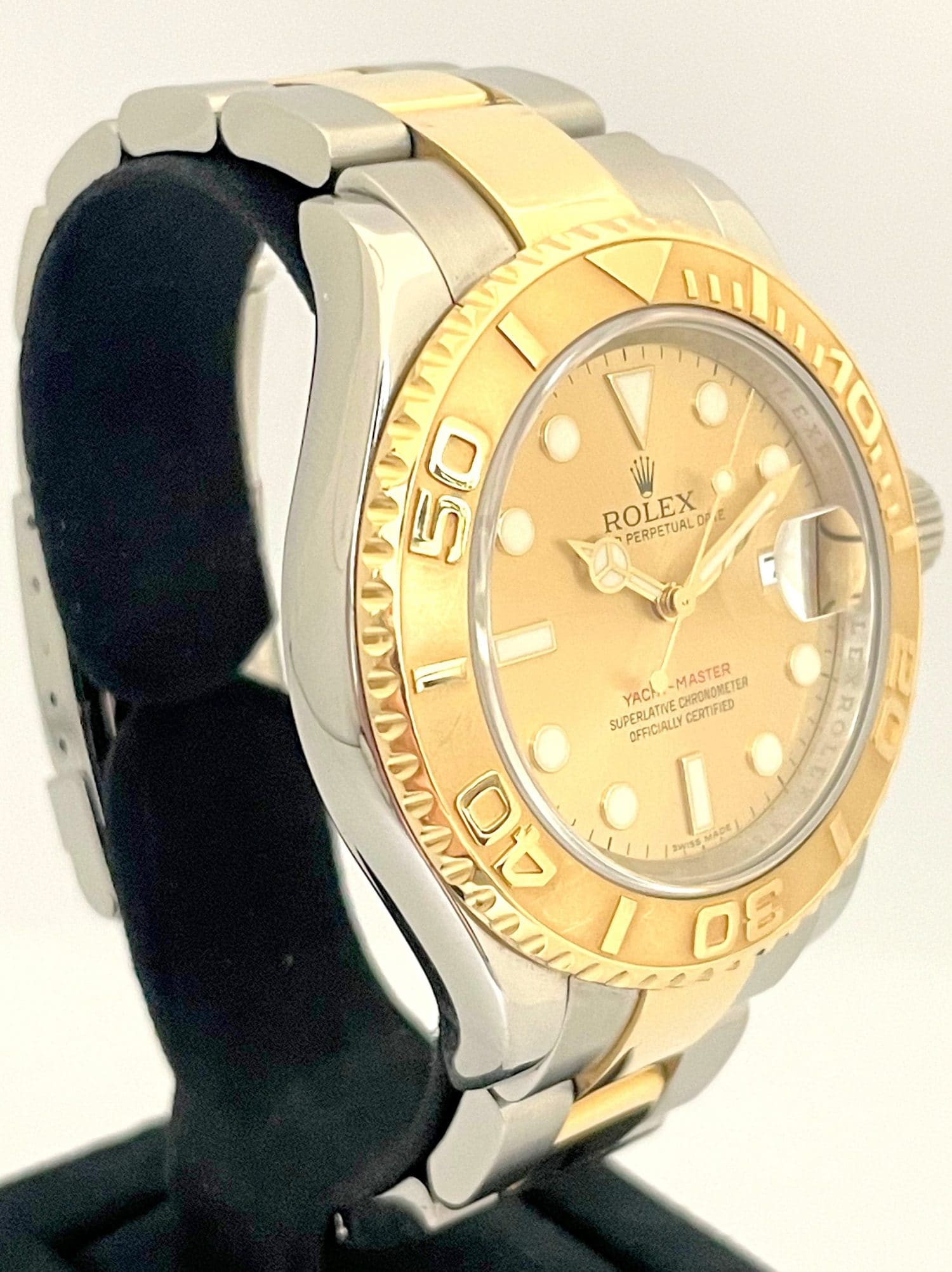 rolex yacht master two tone yellow gold