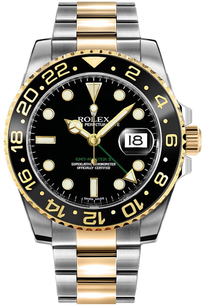 Rolex - 116713LN - GMT Master II - Two 