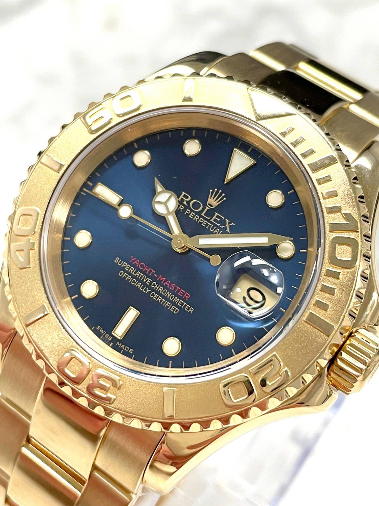 yachtmaster 1 vollgold
