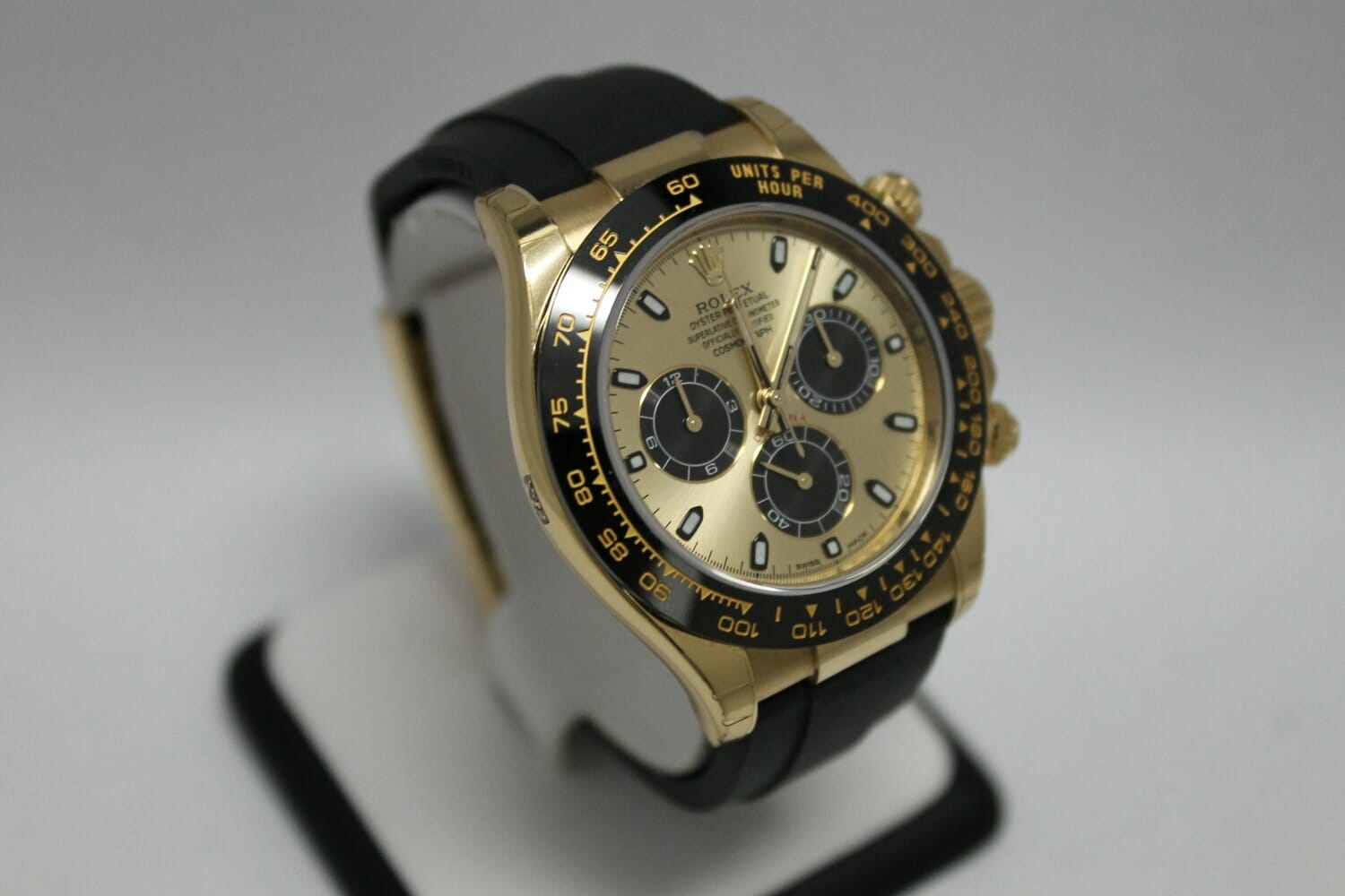 Rolex Daytona Yellow Gold Oysterflex 116518LN