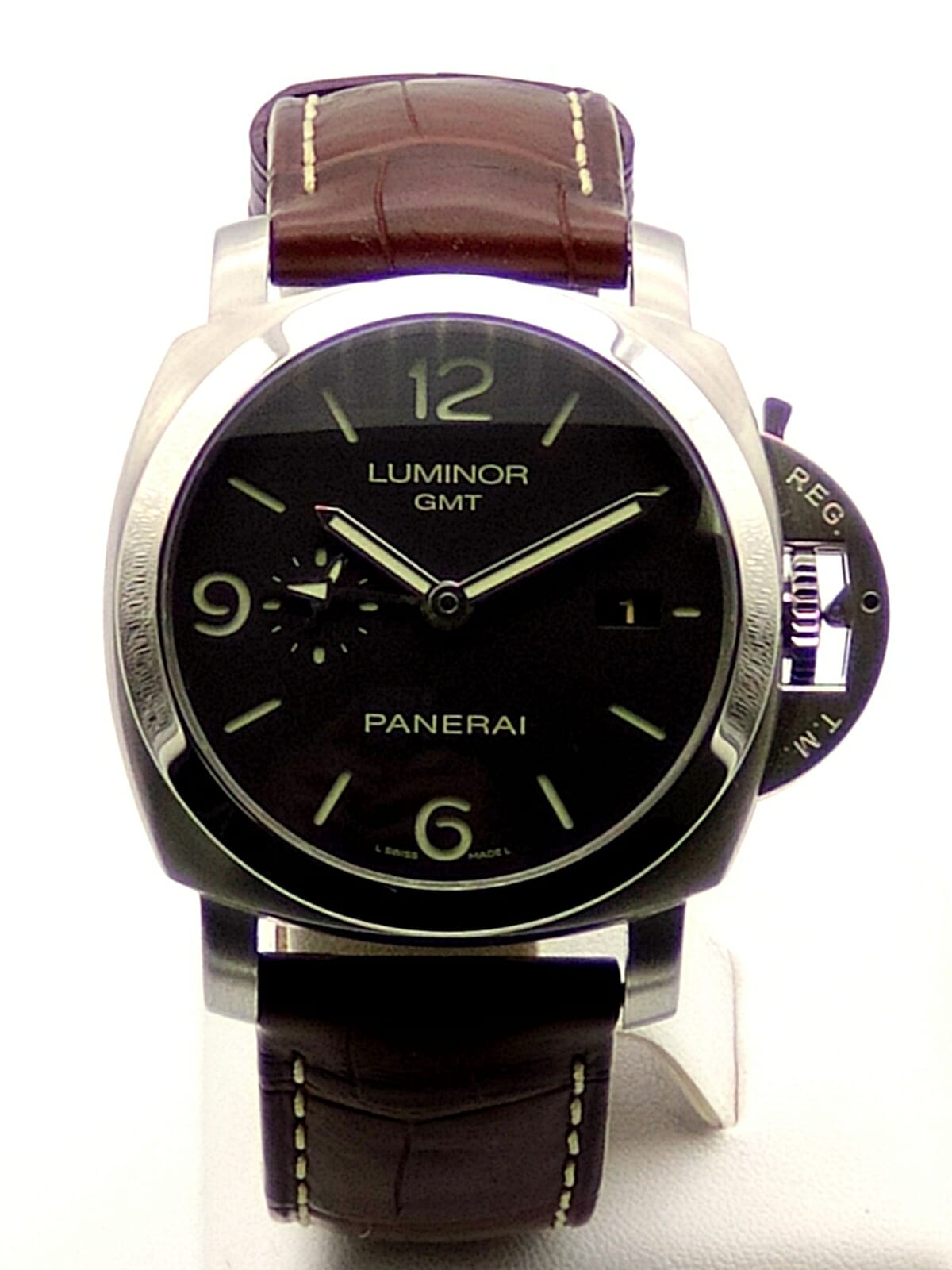 Panerai - Luminor 1950 3 Days GMT - Limited edition 2061/2500 - PAM00320 - 44mm - Image 2
