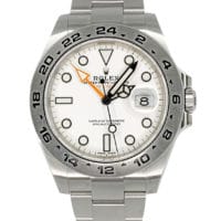 Rolex - Explorer II 216570 White Dial Discontinued Model Stainless Steel 42mm