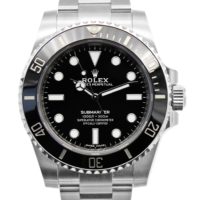 Rolex Submariner No date Stainless Steel Black Dial 40mm 114060