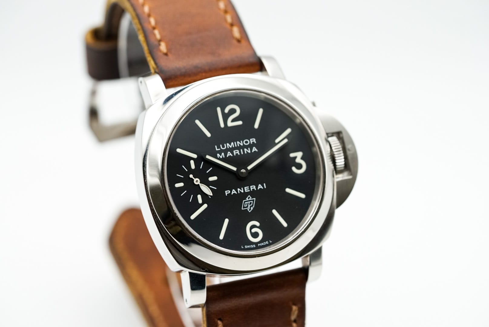 Panerai Luminor Marina Base Logo PAM00005 Black Dial Stainless