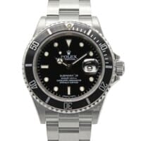 Rolex Submariner Date 40mm Black Dial Stainless Steel 16610