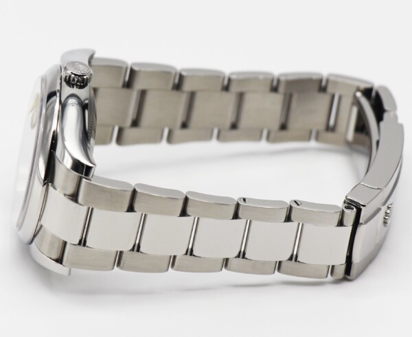 Rolex Datejust 36mm Silver Dial Stainless Steel Smooth Bezel Oyster Bracelet 116200 - Image 4
