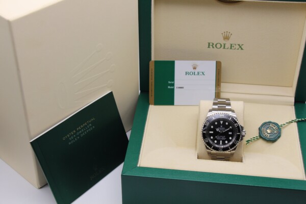 Rolex Sea-Dweller Deepsea Stainless Steel Black Dial 44mm 116660 - Image 7