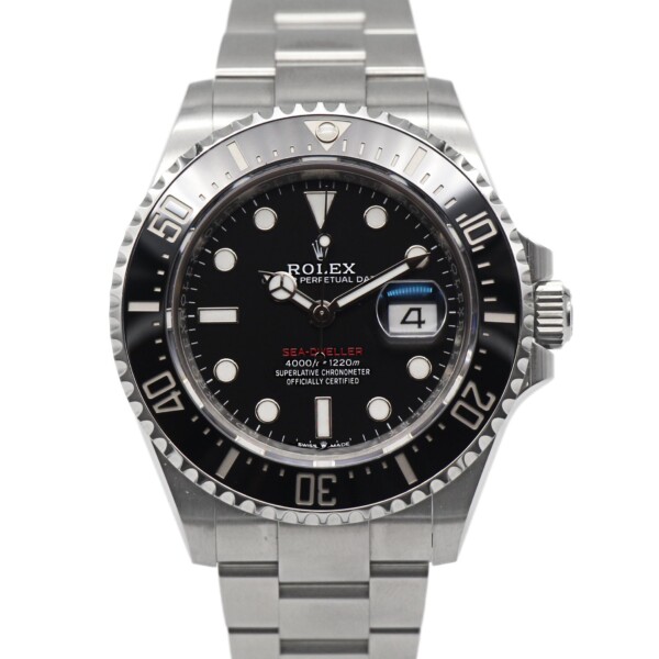 Rolex Sea-Dweller 43 Red Writing Black Dial Stainless Steel 126600