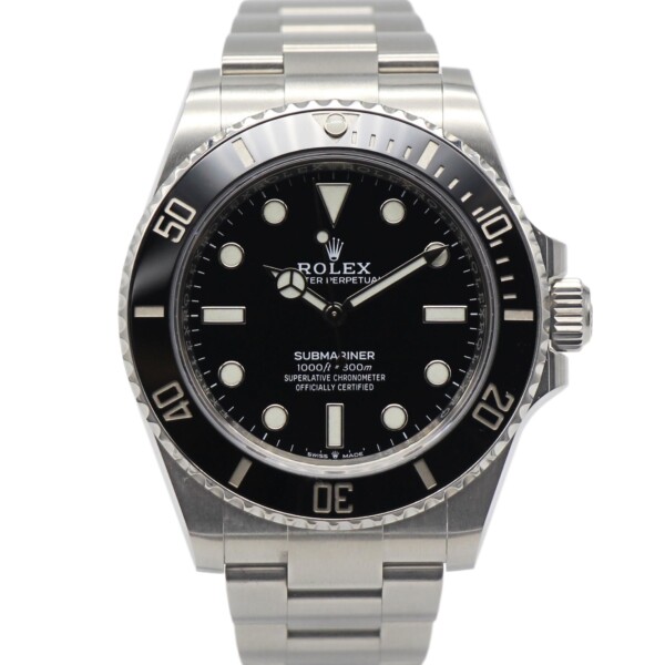 Rolex Submariner No Date 41mm Black Dial Stainless Steel 124060