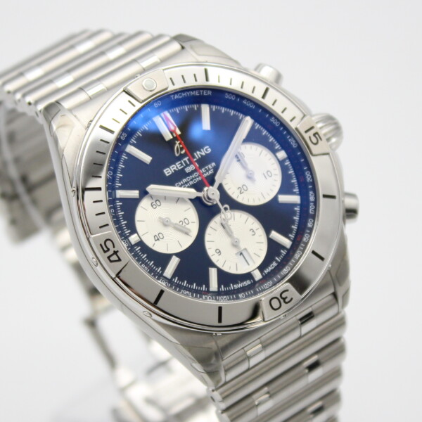 Breitling Chronomat B01 42mm Black Dial Stainless Steel AB0134 - Image 3