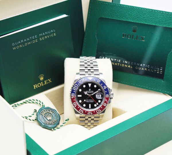 Rolex GMT Master II Pepsi 40mm Stainless Steel Jubilee Bracelet 126710BLRO - Image 7