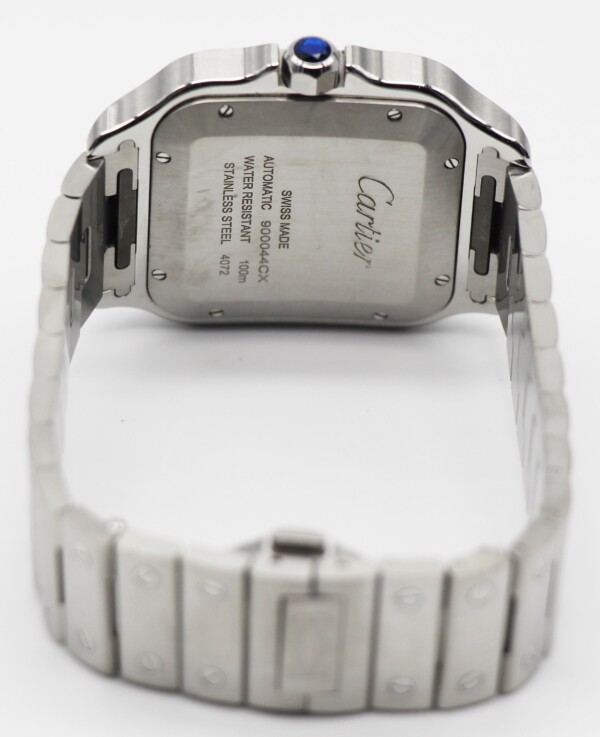Cartier Santos Large White Dial Stainless Steel 39.8mm WSSA0018 - Image 6