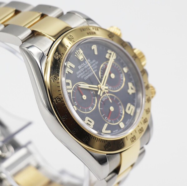 Rolex Daytona Blue Racing Dial Two-Tone Steel and Yellow Gold 40mm 116523 - Image 3