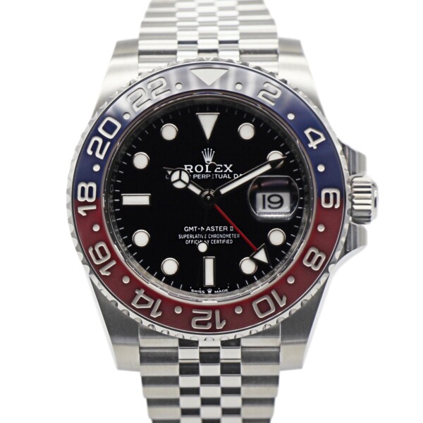 Rolex GMT Master II Pepsi 40mm Stainless Steel Jubilee Bracelet 126710BLRO