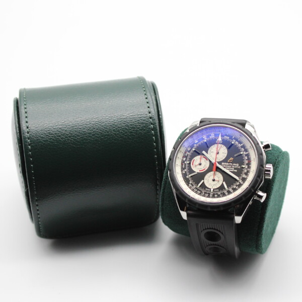 Breitling Chrono-Matic 1461 Navitimer Perpetual Calendar Black Dial Stainless Steel A19360 - Image 5