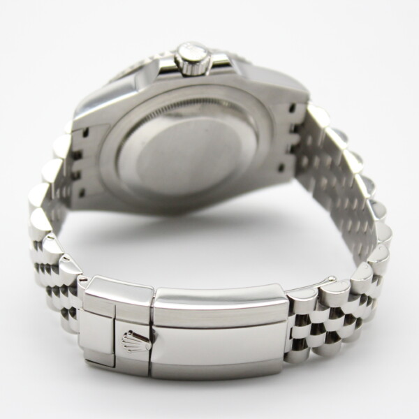 Rolex GMT-Master II 'Pepsi' Black Dial Jubilee Bracelet Stainless Steel 126710BLRO - Image 6