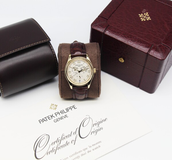 Patek Philippe Annual Calendar Ivory Dial 18k Yellow Gold 5035J-001 - Image 8