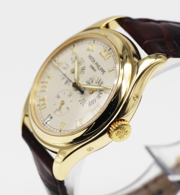 Patek Philippe Annual Calendar Ivory Dial 18k Yellow Gold 5035J-001 - Image 2