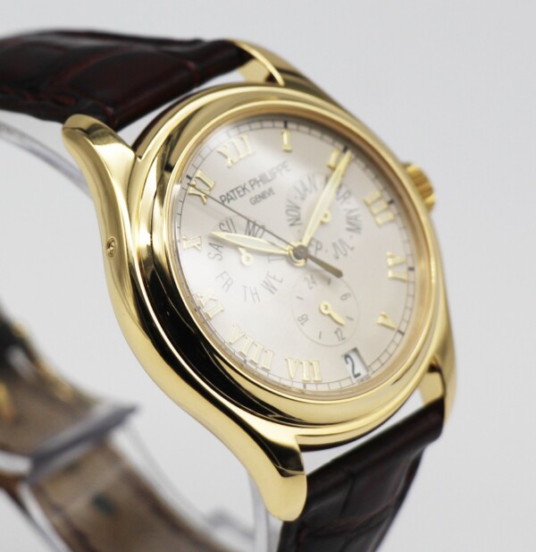 Patek Philippe Annual Calendar Ivory Dial 18k Yellow Gold 5035J-001 - Image 3