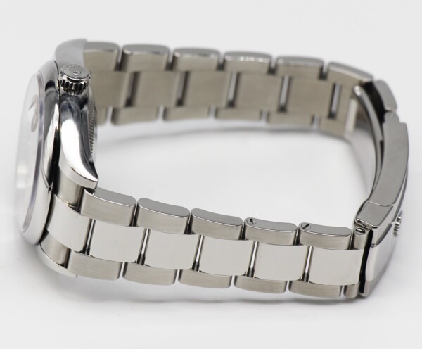 Rolex Datejust 36mm Smooth Bezel Oyster Bracelet Silver Dial 126200 - Image 4