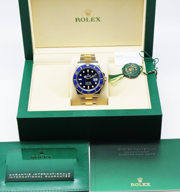 Rolex Submariner Date 41mm Blue Dial Stainless Steel and Yellow gold 126613LB - Image 7