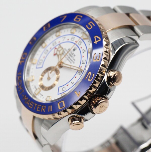 Rolex Yacht-Master II 44mm 18k Rose Gold and Stainless Steel Ceramic Bezel 116681 - Image 2