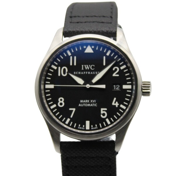 IWC Pilot's Watch Spitfire Mark XVI 39mm Black Dial Stainless Steel IW325501