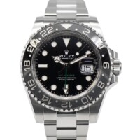 Rolex GMT-Master II Black Dial Bruce Wayne Oyster Bracelet Stainless Steel 126710GRNR