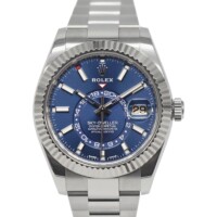 Rolex Sky-dweller 42mm Stainless Steel Oyster Bracelet Blue Dial 326934