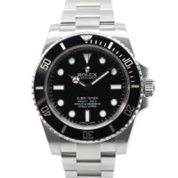 Rolex Submariner No Date 40mm Black Dial Ceramic Bezel Stainless Steel 114060