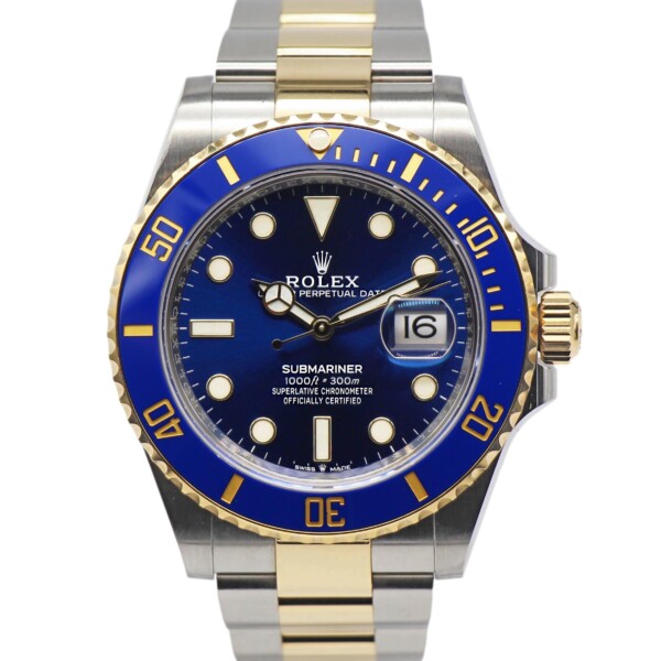 Rolex Submariner Date 41mm Blue Dial Stainless Steel and Yellow gold 126613LB