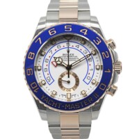 Rolex Yacht-Master II 44mm 18k Rose Gold and Stainless Steel Ceramic Bezel 116681