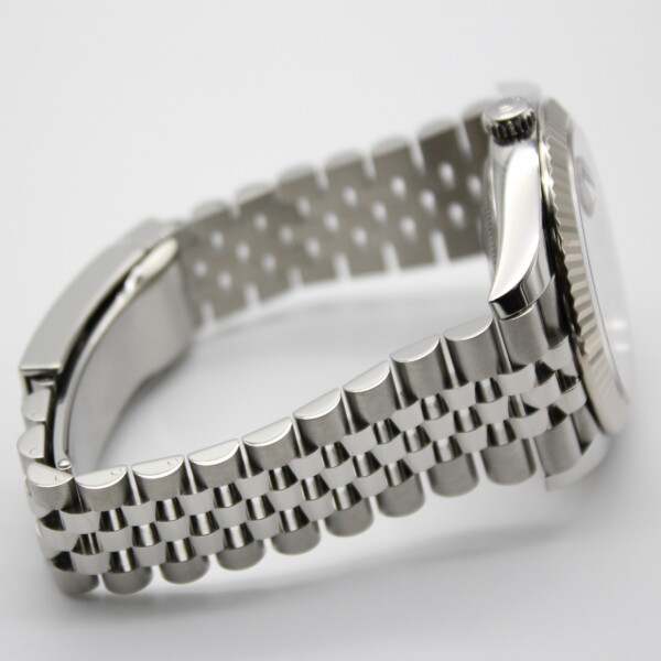 Rolex Datejust 41mm Silver Dial Jubilee Bracelet Stainless Steel 126334 - Image 5