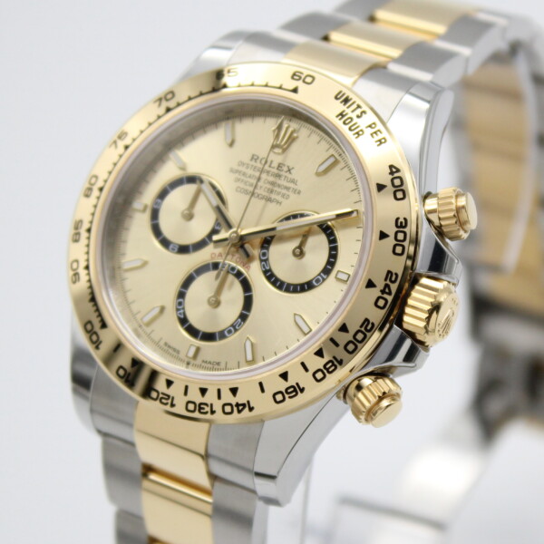Rolex Daytona 40mm Champagne Dial 18k Yellow Gold/Stainless Steel 126503 - Image 2