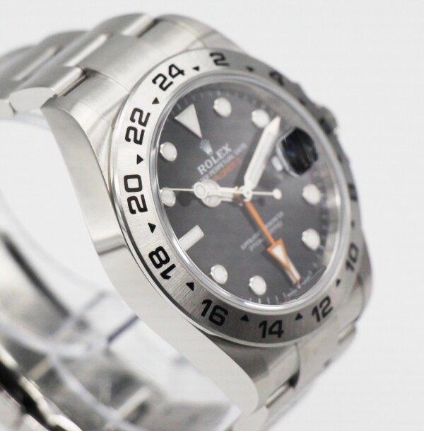Rolex Explorer II Black Dial 42MM Stainless Steel Year 2025 Reference 226570 - Image 4