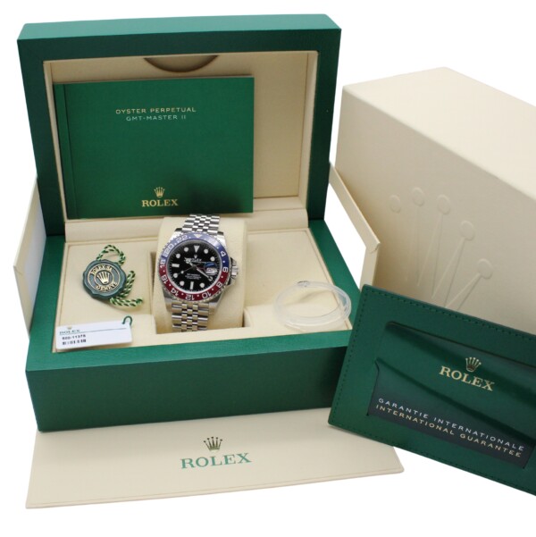 Rolex GMT-Master II 'Pepsi' Jubilee Bracelet Stainless Steel 126710BLRO - Image 7