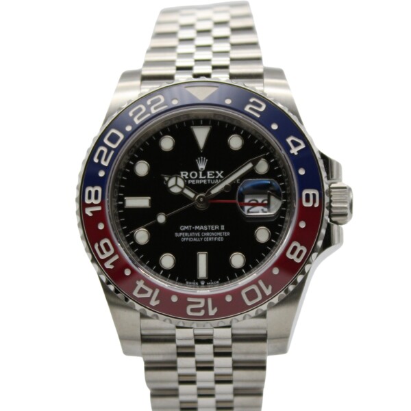 Rolex GMT-Master II 'Pepsi' Jubilee Bracelet Stainless Steel 126710BLRO