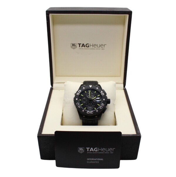 TAG Heuer Aquaracer Chronograph 500m 44mm PVD Titanium CAJ2180-2 - Image 5