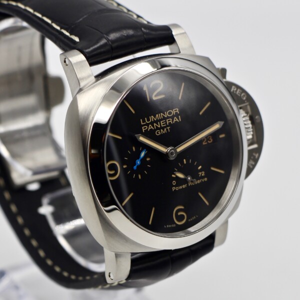 Panerai Luminor 1950 3 Days GMT Power Reserve Automatic 44mm Black Dial PAM01321 - Image 3