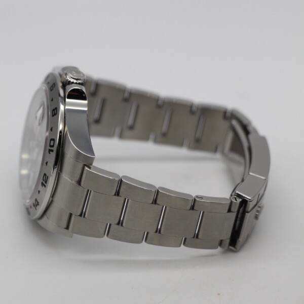 Rolex Explorer II 42mm Black Dial Stainless Steel Oyster Bracelet 216570 - Image 4