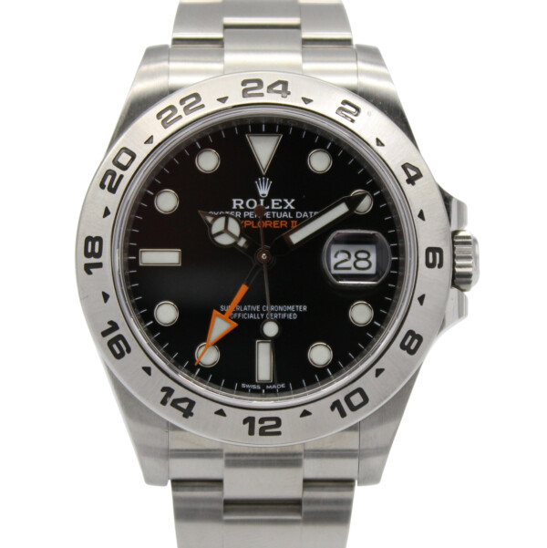 Rolex Explorer II 42mm Black Dial Stainless Steel 216570