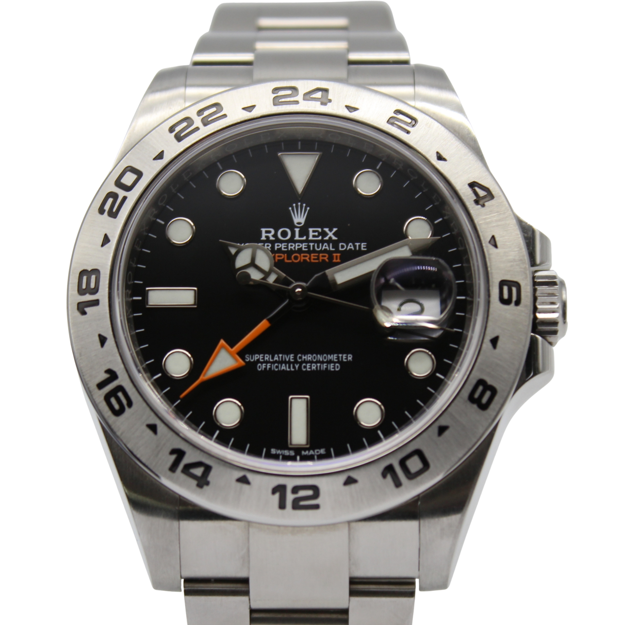 Rolex Explorer II 42mm Black Dial Stainless Steel 216570