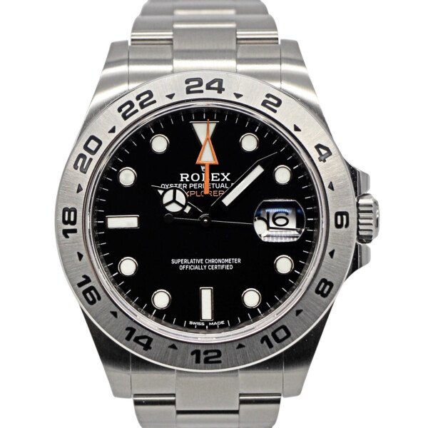 Rolex Explorer II 42mm Black Dial Stainless Steel Oyster Bracelet 216570