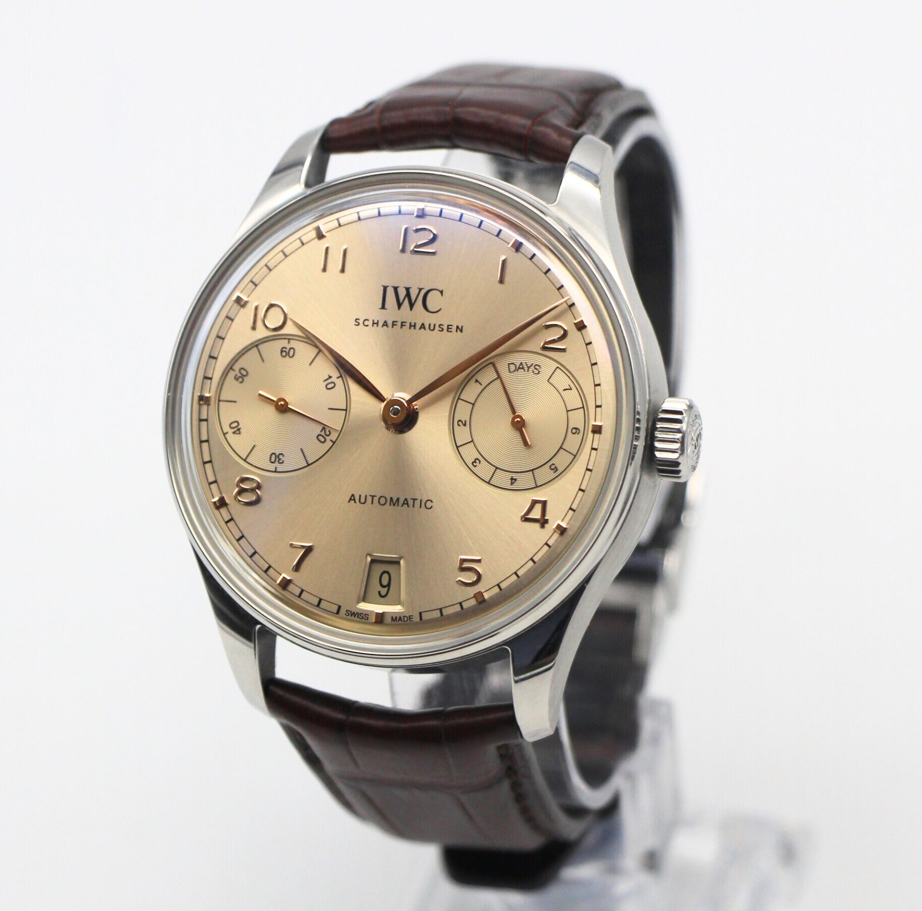 IWC Portugieser Automatic 42mm Dune Dial Stainless Steel IW501705 - Image 2